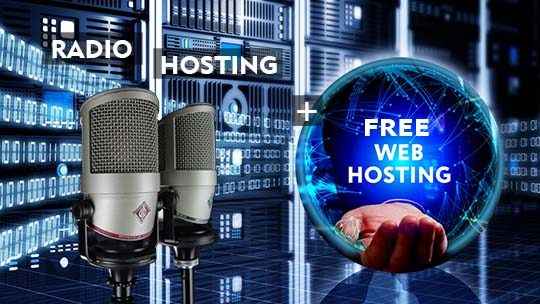 Radio Hosting with Free Web Hosting