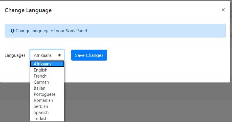 Sonic Panel - Dj Panel